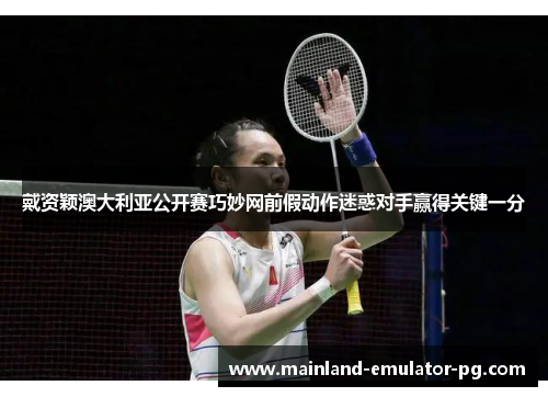 戴资颖澳大利亚公开赛巧妙网前假动作迷惑对手赢得关键一分